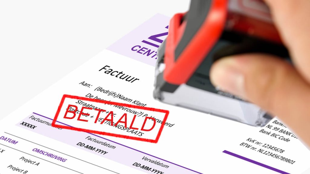 wanbetaler betaald factuur